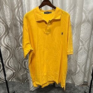 Polo by Ralph Lauren Yellow Classic Polo Shirt New without tags